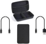 Ezeksers 500GB USB-C External Hard Drive Bundle