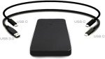 Ezeksers 500GB USB-C External Hard Drive Bundle