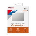 Toshiba 4TB Canvio Flex USB-C External Hard Drive