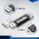 Vixelle 128GB USB-C High Speed Flash Drive