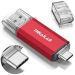 THKAILAR 128GB USB-C 2-in-1 Flash Drive
