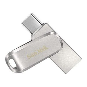 SanDisk 256GB Ultra Dual Drive Luxe USB-C Flash