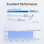 Fanxiang 1TB USB-C Portable SSD, 2000MB/s