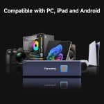 1TB USB-C Portable SSD with Fingerprint Security