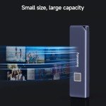 1TB USB-C Portable SSD with Fingerprint Security