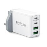 40W 4-Port USB-C Fast Charger Adapter