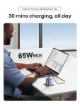 UGREEN 65W USB-C Fast Charger - 3-Port GaN
