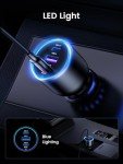 UGREEN 130W 3-Port USB-C Car Charger