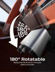 LISEN 69W Retractable USB-C Car Charger