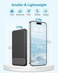 AsperX 2-Pack 10000mAh USB-C Fast Power Bank
