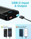 27000mAh USB-C Power Bank with Fast Charging