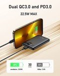 VEEKTOMX 10000mAh Fast Charging USB-C Power Bank