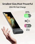 VEGER 5000mAh Portable USB-C Fast Charger