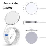 Magnetic 15W USB-C Fast Wireless Charger Cable