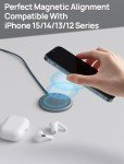 JSAUX Magnetic Wireless Charger for MagSafe Devices