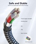 NIMASO USB-C Fast Charging Cable 4-Pack