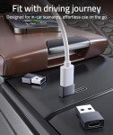 3-Pack Aluminum USB C Adapters-Compatible with Apple Devices