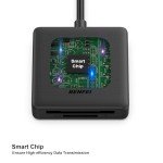 4-in-1 USB-C Memory Card Reader Adapter