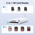 UGREEN 2-in-1 USB-C Micro SD Card Reader