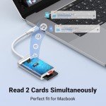 UGREEN 2-in-1 USB-C Micro SD Card Reader