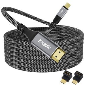 25ft USB-C to HDMI Cable, 4K@60Hz