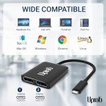 USB-C Dual DisplayPort 8K MST Adapter
