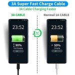 Short USB-C Cable with Fast Charging - 0.5FT