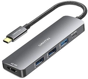 UANTIN 5-in-1 USB-C Hub with 4K HDMI