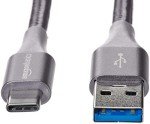 Amazon Basics USB-C to USB-A 3.1 Fast Charging Cable