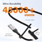 2m USB-C Fast Charging Cable with Nylon Braiding