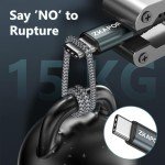 ZKAPOR 30CM USB-C Fast Charging Cable
