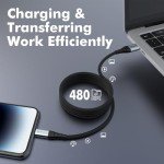 2m USB-C Fast Charging Cable with Nylon Braiding