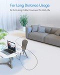 Extra-Long 3M USB C Charger Cable - Grey