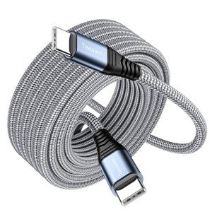 Teeaam 5M USB C to USB C Fast Charger Cable