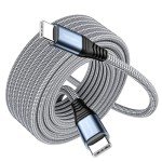 Teeaam 5M USB C to USB C Fast Charger Cable