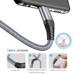 Teeaam 5M USB C to USB C Fast Charger Cable