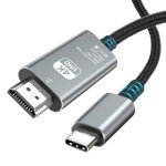 AXFEE 2M USB-C to HDMI Cable 4K 30Hz