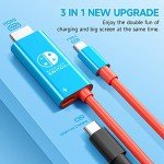 JINGDU Portable USB-C Hub with HDMI and 100W Charge