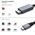 USB-C to DisplayPort 6ft Cable for 4K/144Hz