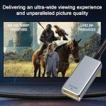 AXFEE 2M USB-C to DisplayPort Cable 8K 60Hz