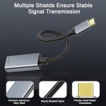 AXFEE 2M USB-C to DisplayPort Cable 8K 60Hz