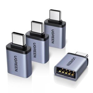UGREEN 10Gbps USB-C to USB Adapter 4-Pack