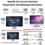 1.8m USB-C to Mini DisplayPort 4K Video Cable