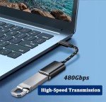 USB-C to USB Adapter for iPhone, iPad, MacBook