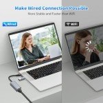 USB-C to Ethernet Adapter, 1000Mbps Gigabit Connectivity