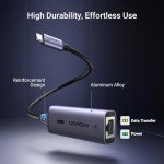 UGREEN USB-C Ethernet Adapter for MacBook and iPhone