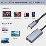 USB-C to HDMI 4K Adapter for Multiple Devices