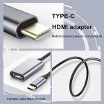 USB-C to HDMI 4K Adapter for Multiple Devices