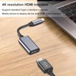 USB-C to HDMI 4K Adapter for Multiple Devices