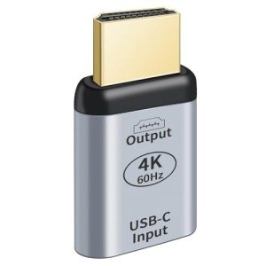 USB-C to HDTV Adapter - 4K 60Hz Aluminium
